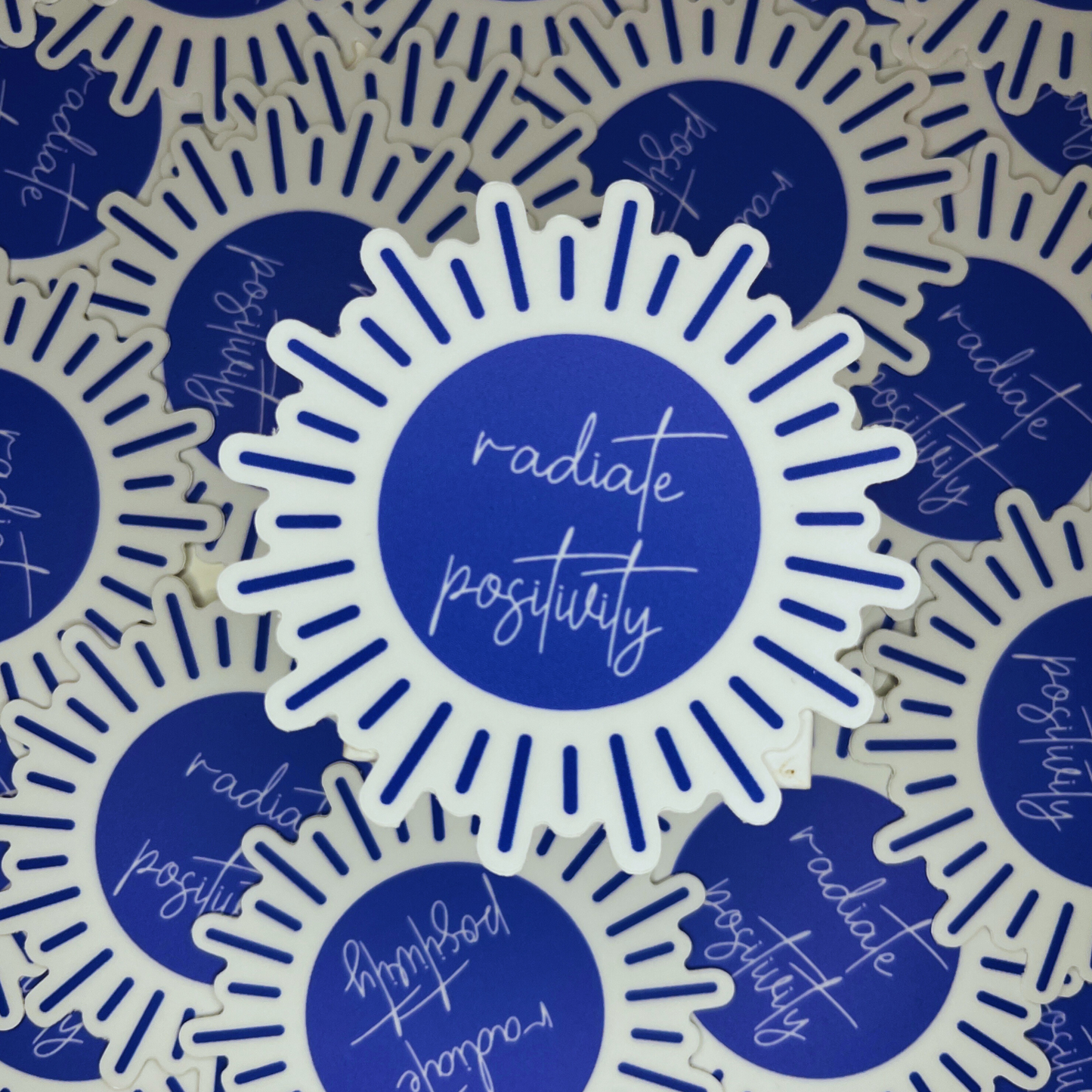Radiate Positivity Sticker