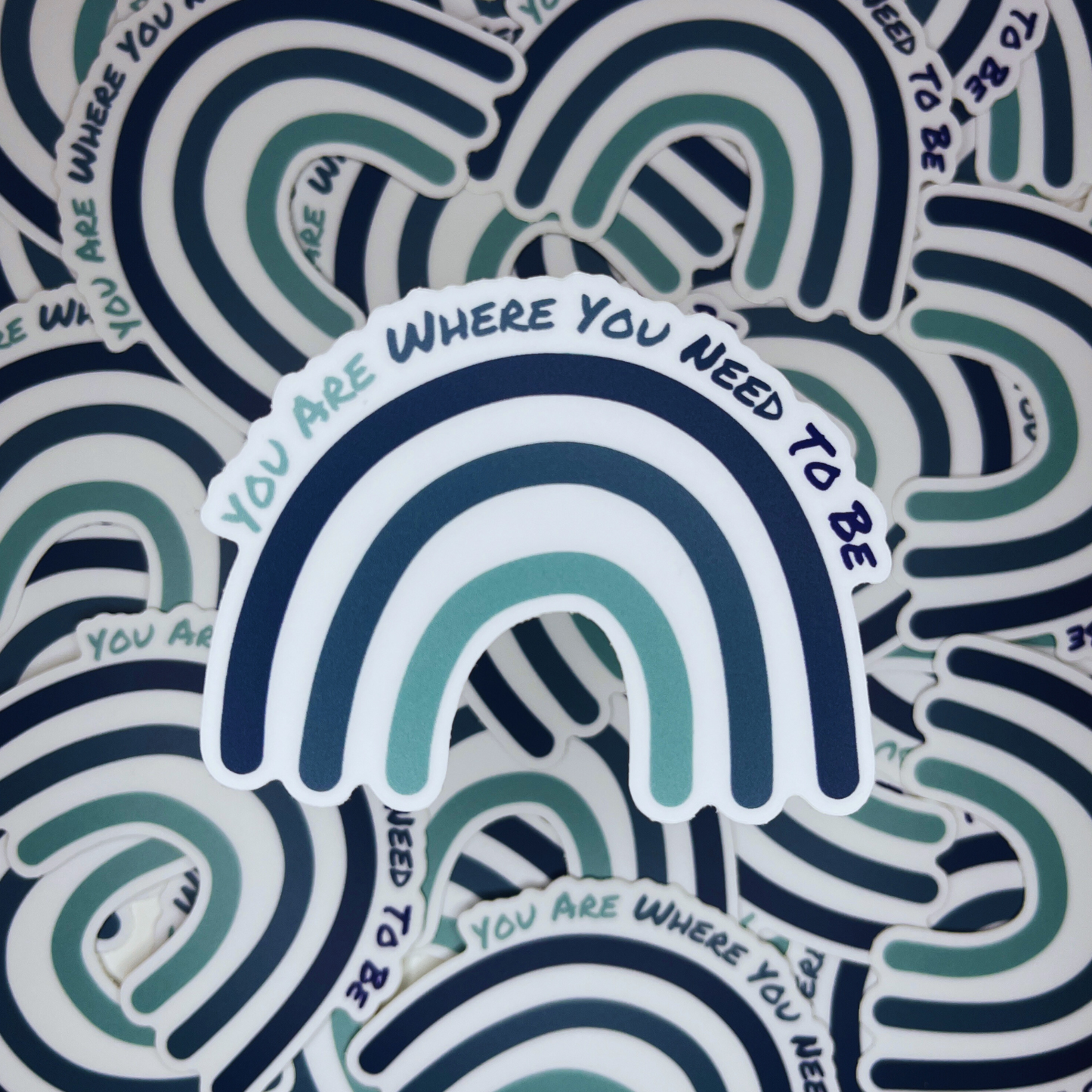 Motivation Rainbow Sticker