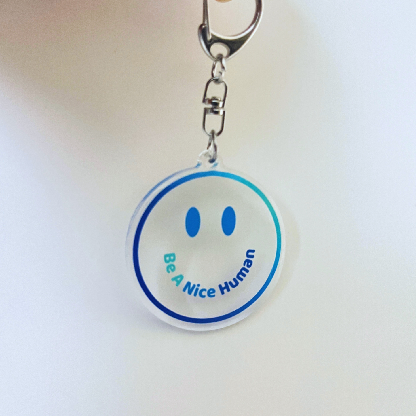 Be Nice To People Keychain