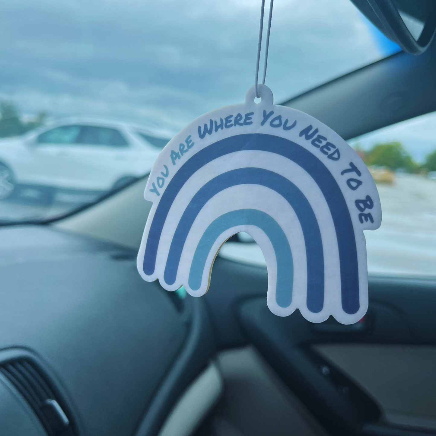 Motivational Rainbow Air Freshener