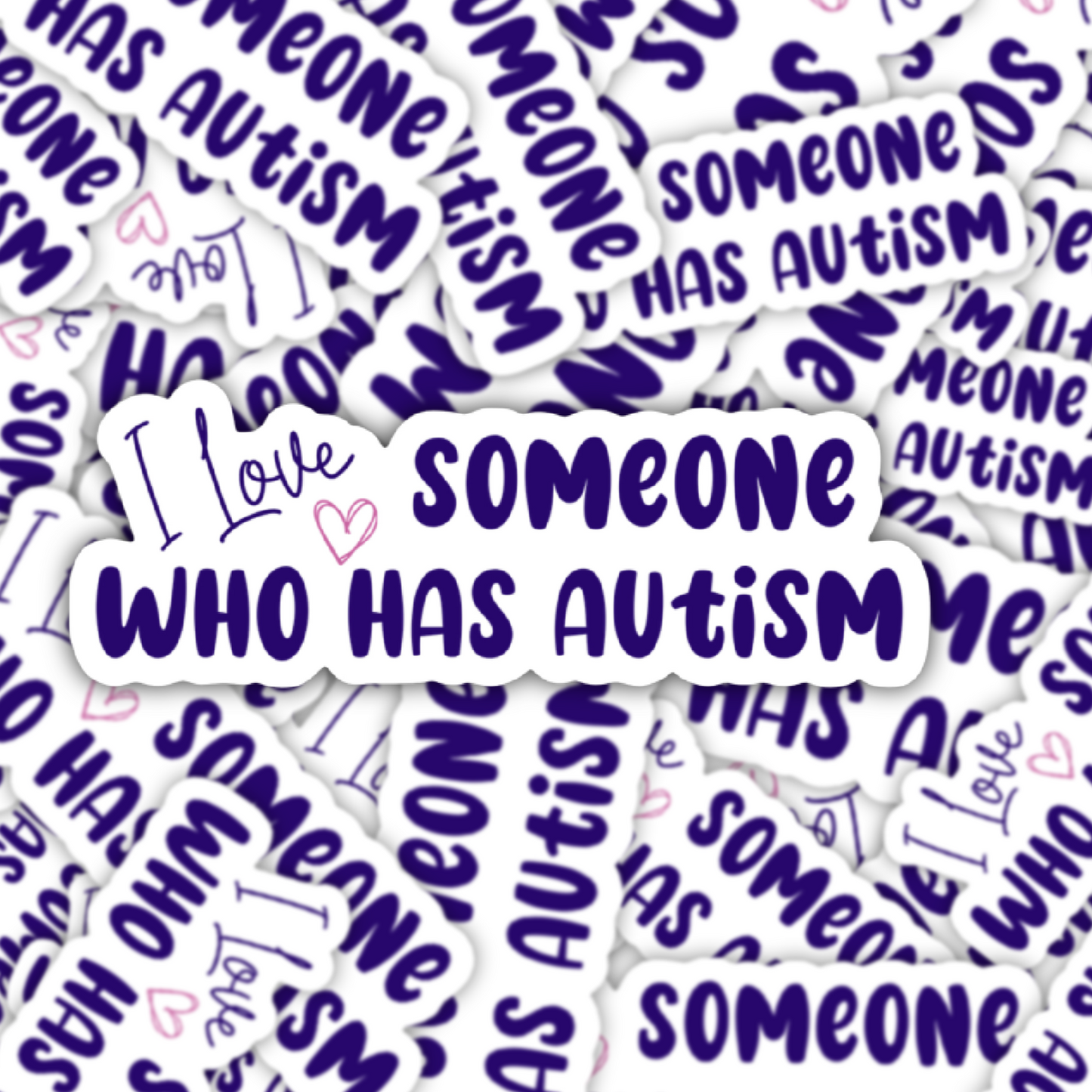 Autism Love Sticker