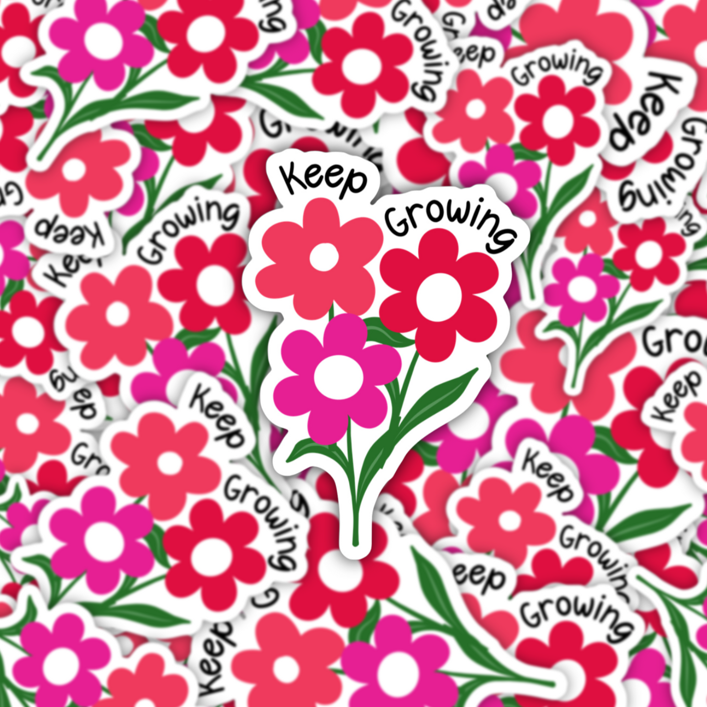 Keep Growing Sticker
