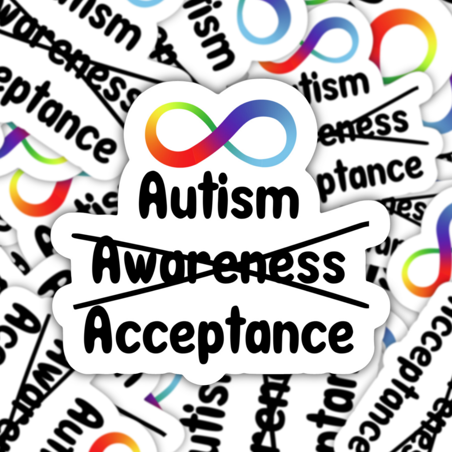 Autism Acceptance Sticker