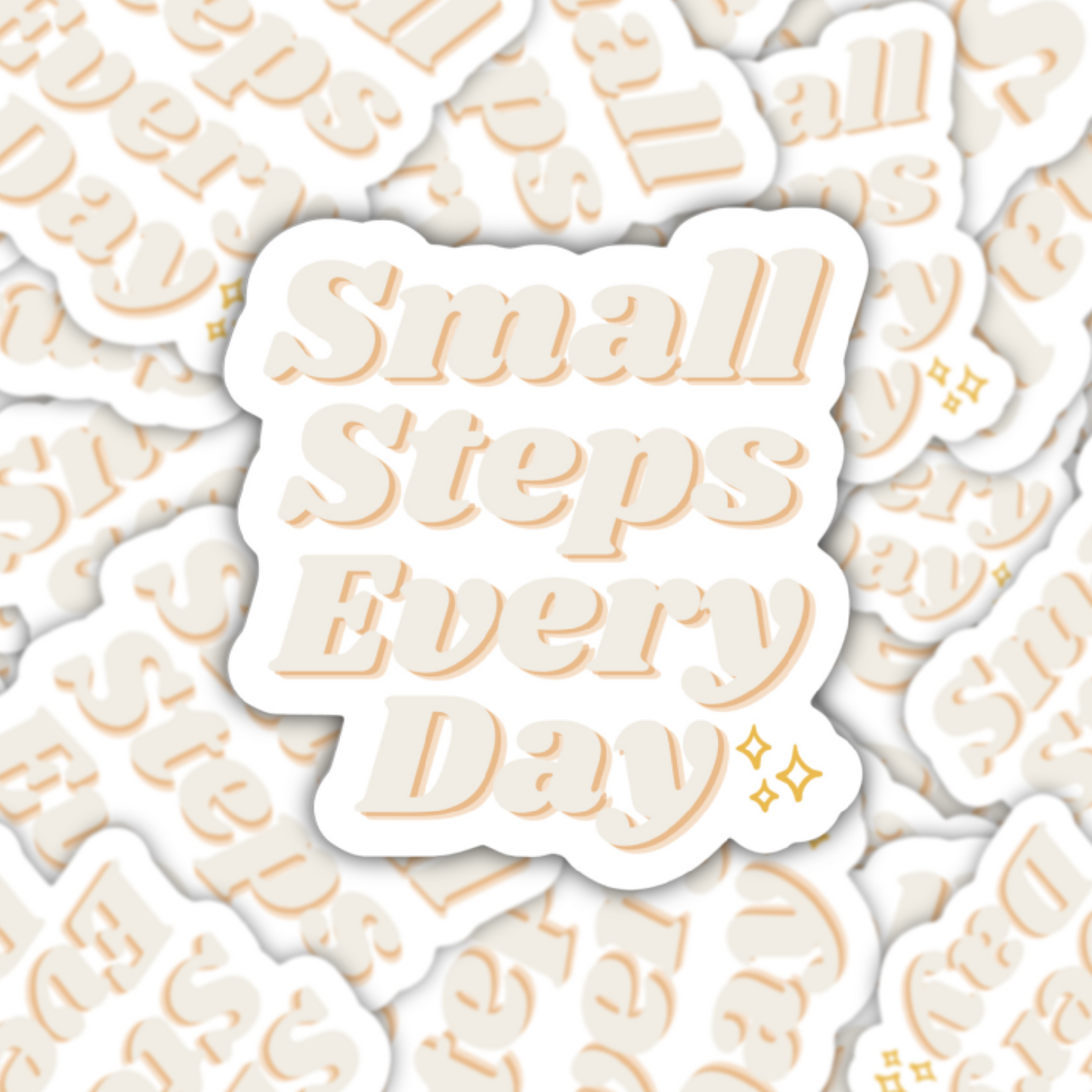 Small Steps Every Day Sticker