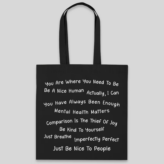 Motivational Quote Bag