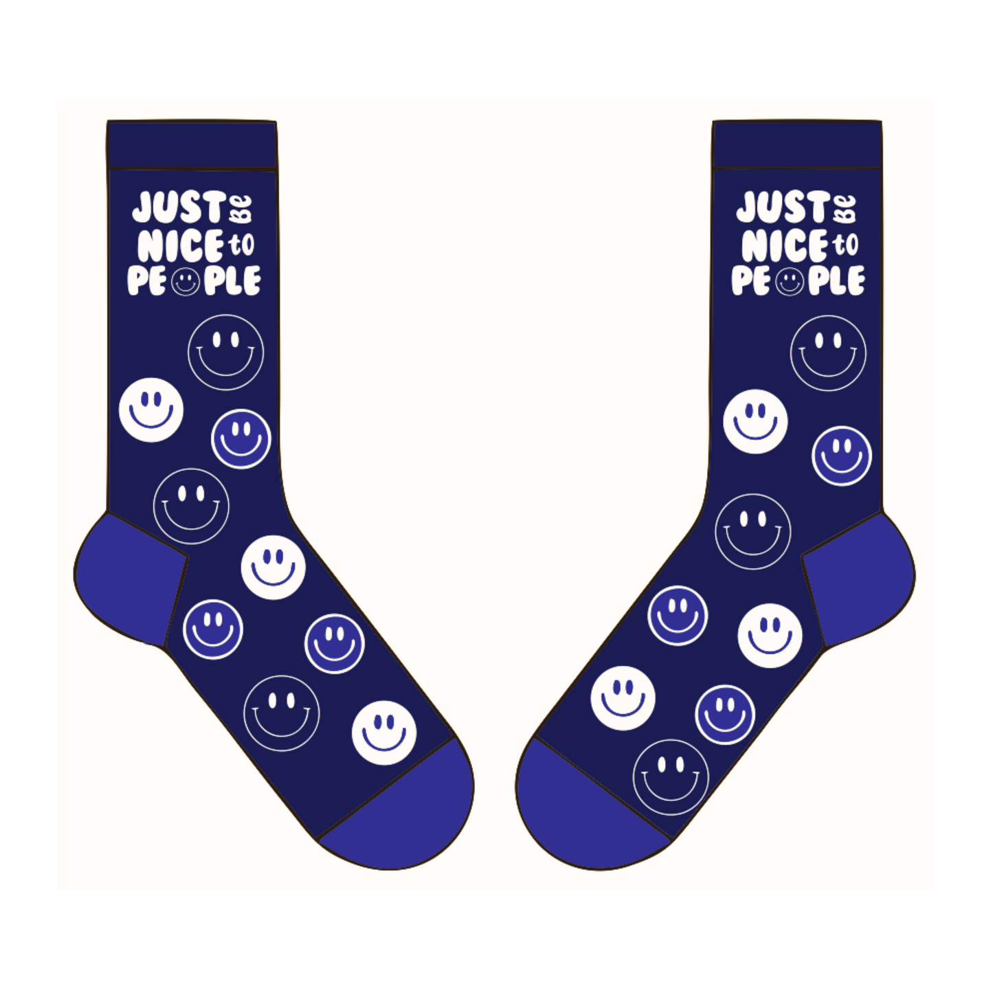 Just Be Nice Socks