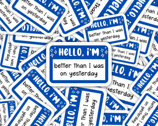 Hello Sticker