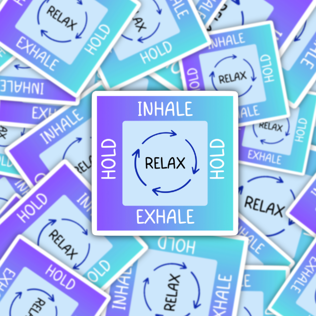 Relaxation Sticker Relaxation Sticker – Just Be Nice To People