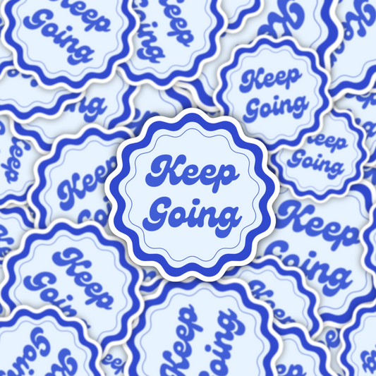 Keep Going Sticker